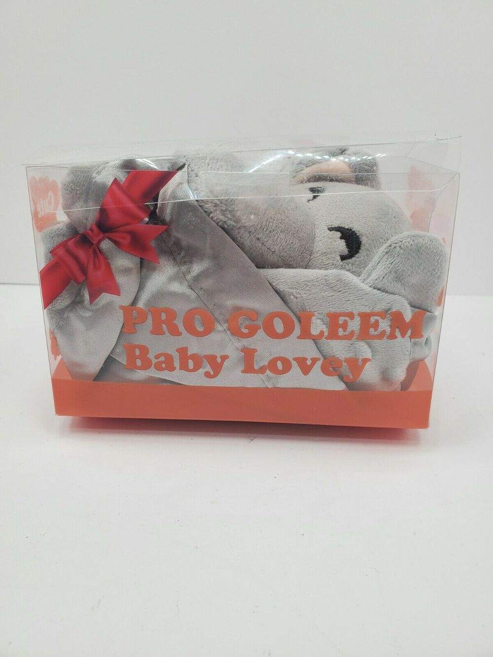 Pro Goleem Gray Elephant Security Blanket Soft Baby Lovey Unisex 16 X16